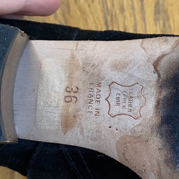 ISABEL MARANT SUEDE BOOTS - Picture 3 of 5